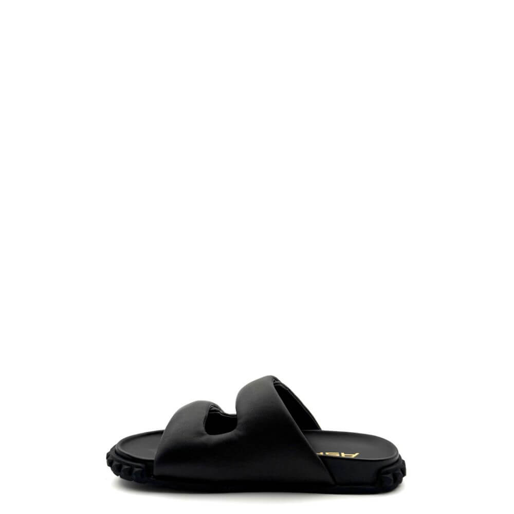 Ash Twist05 ciabatta donna nera - p/e 2025 – Les Chaussures Aulla