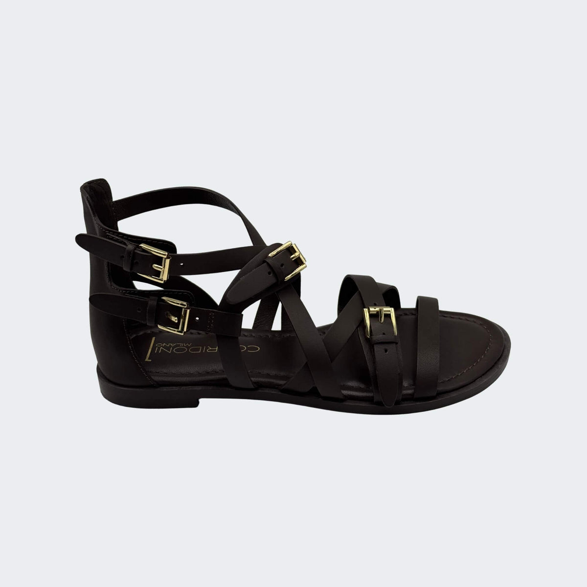CORRIDONI milano 8549 sandalo donna marrone - p/e 2026
