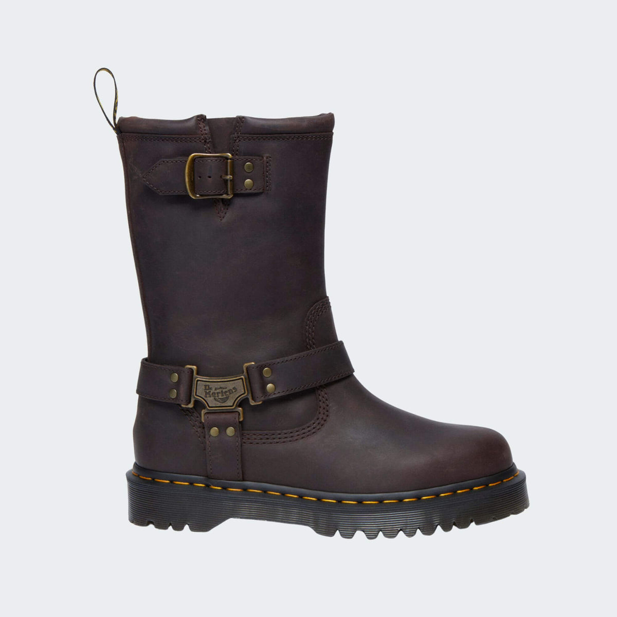 Dr. Martens ANISTONE HI stivale donna biker brown -31901201-a/i 2025