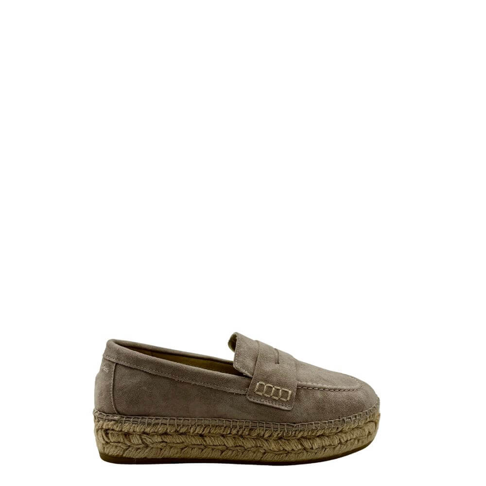 Espadrilles DONA scarpa donna chiusa donna taupe-p/e 2025