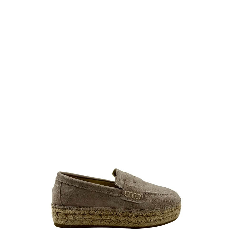 Espadrilles DONA scarpa donna chiusa donna taupe-p/e 2025