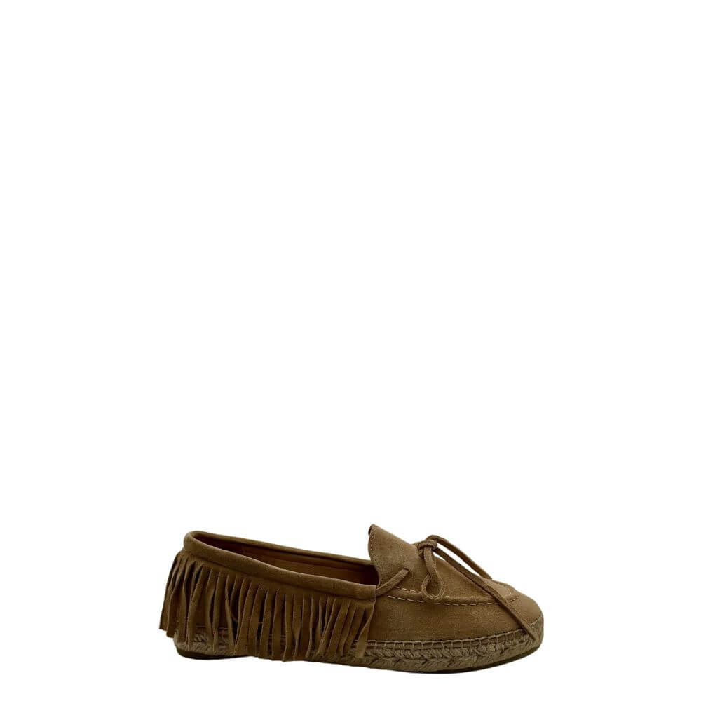Espadrilles ZELO mocassino donna beige-p/e 2025