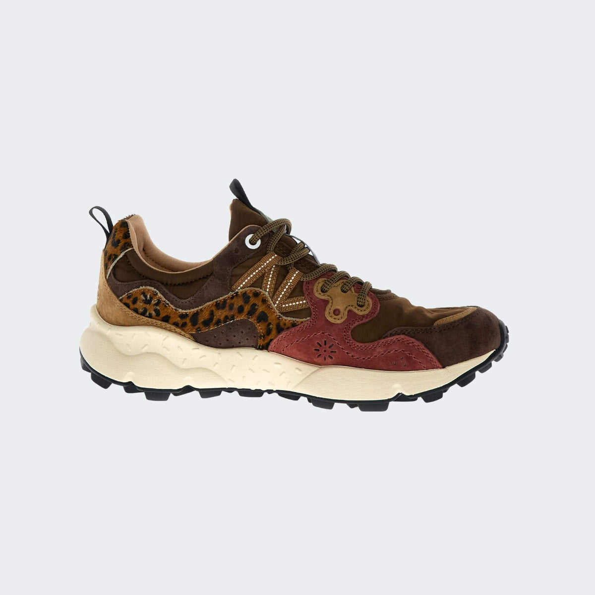Flower Montain YAMANO 3 sneakers donna brown-bordeaux-a/i 2026