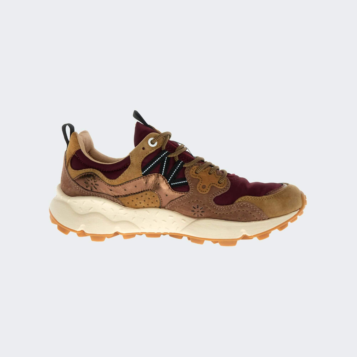 Flower Montain YAMANO 3 sneakers donna oak-bordeaux-bronze-a/i 2026