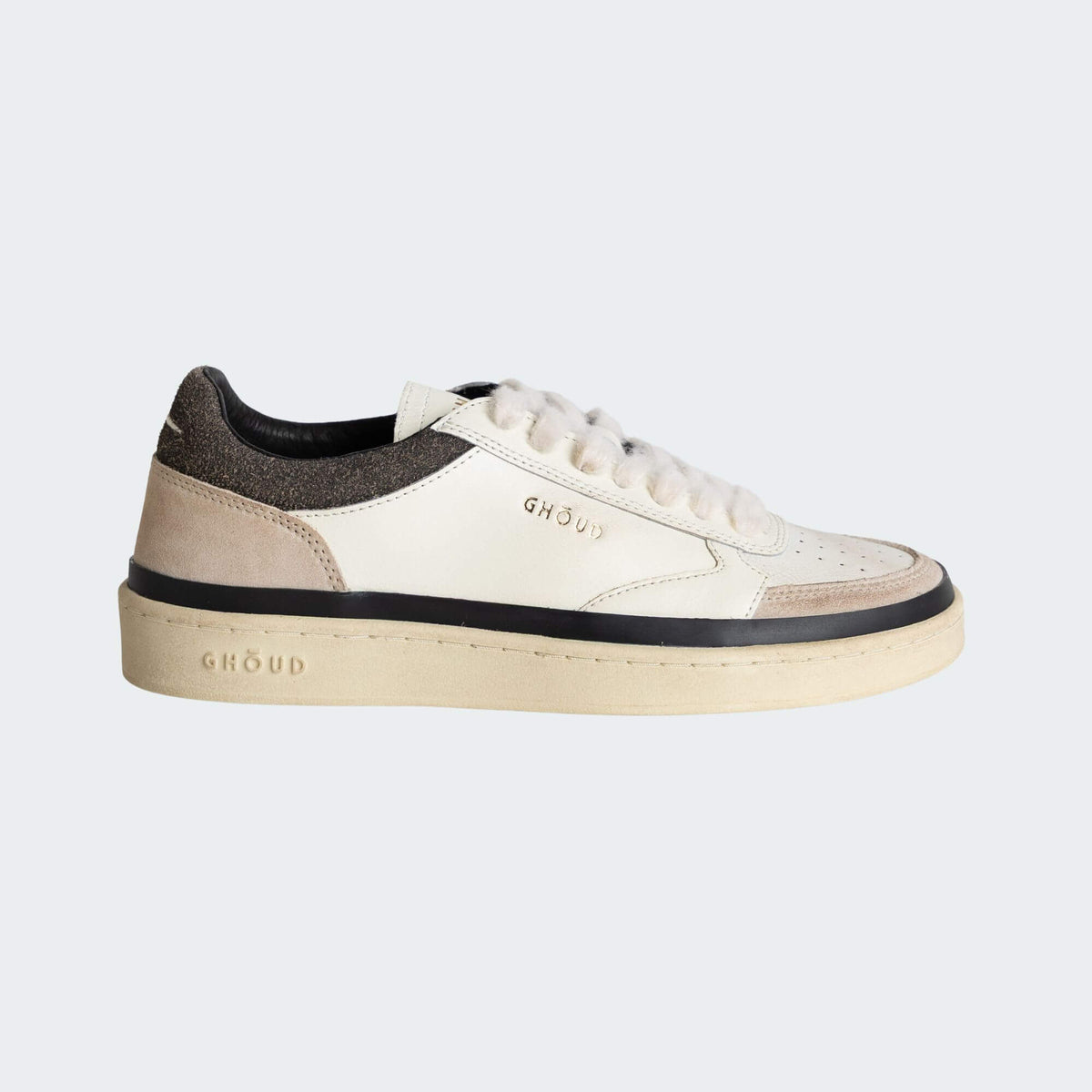 GHOUD PLLM AR01 sneakers bianco/marrone - a/i 2025