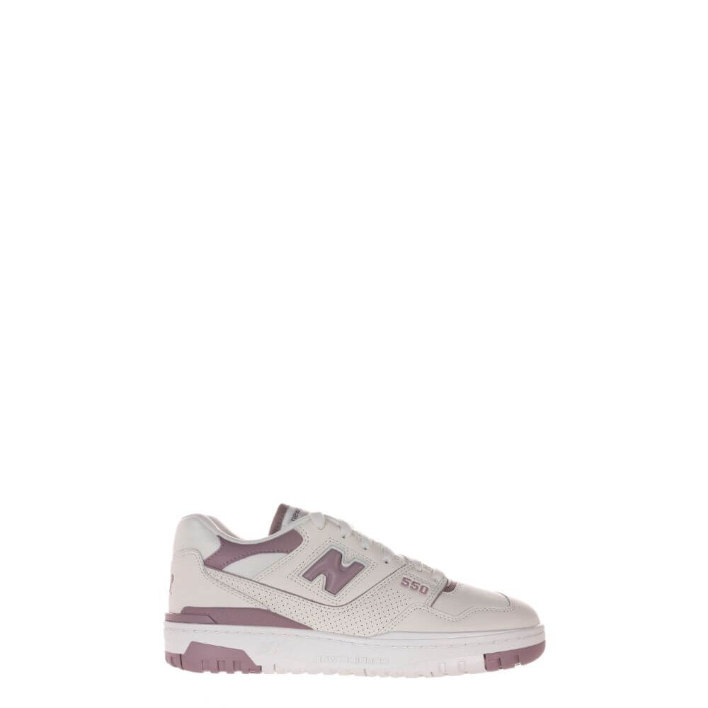 New Balance BBW550AK sneakers donna bianca/lilla -a/i 2024