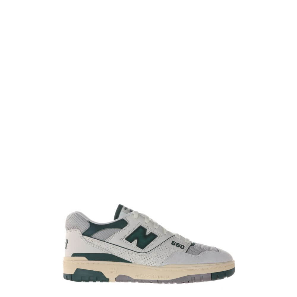 New Balance BB550CPE sneakers uomo bianco/verde-a/i 2024