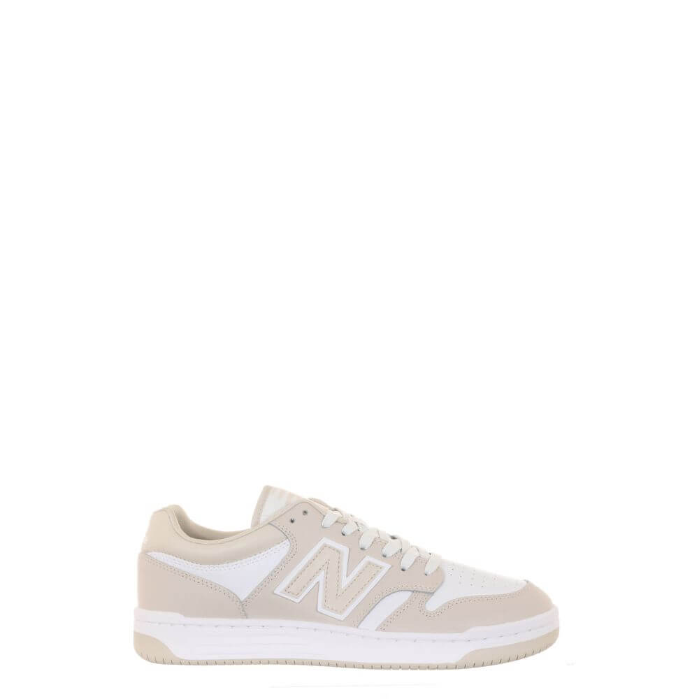 New Balance BB480LBB sneakers unisex bianco/beige a/i 2024