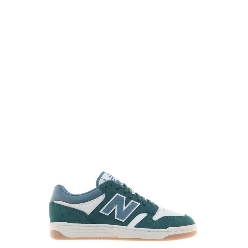 New Balance BB480LPA sneakers unisex bianco/verde-a/i 2024