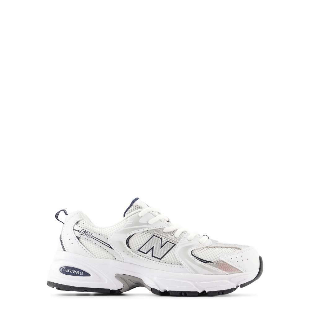 New balance GR530SB1 sneaker kids bianco/argento - p/e 2024