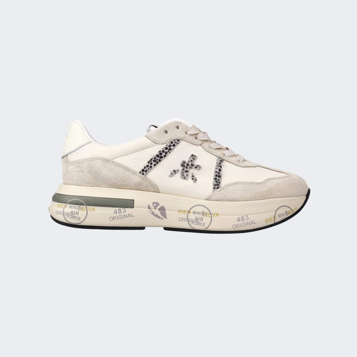 Premiata cassie var. 7682 sneakers donna bianca-a/i 2025