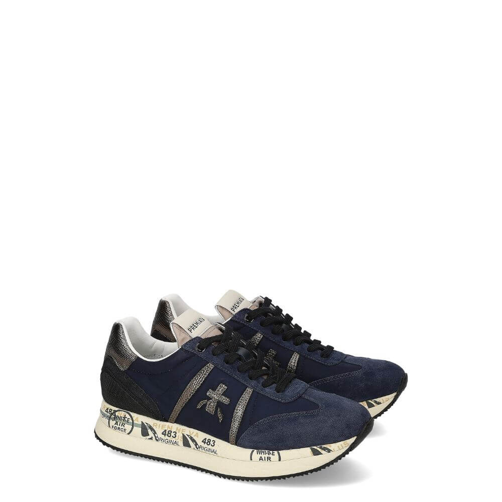 Premiata Conny var 6981 sneakers donna blu A I 2024