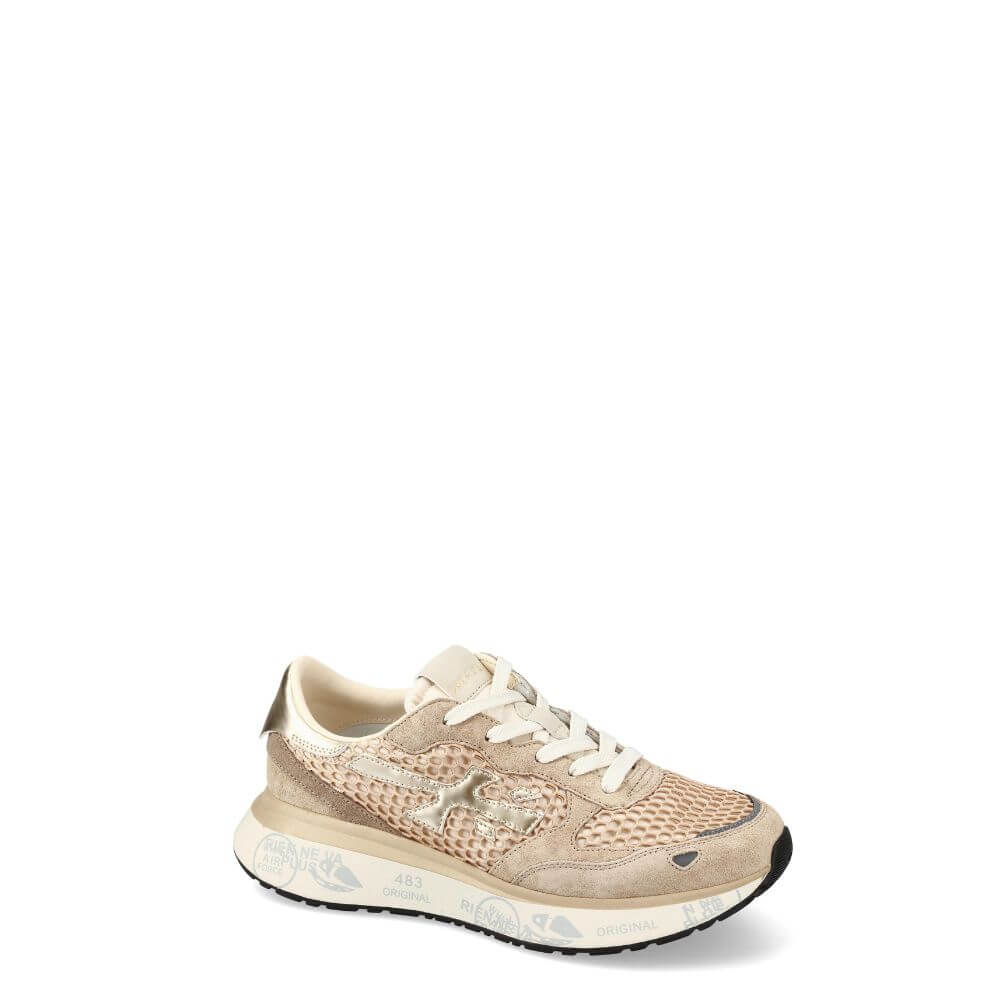 Premiata Lauryn var. 7486 sneakers donna beige -p/e 2025