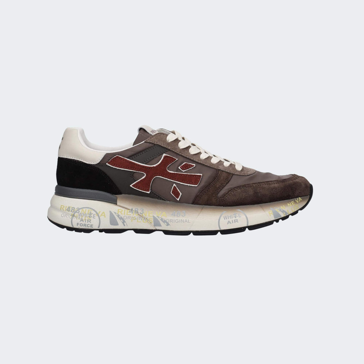 Premiata mick var. 7714 sneakers uomo marrone - a/i 2025
