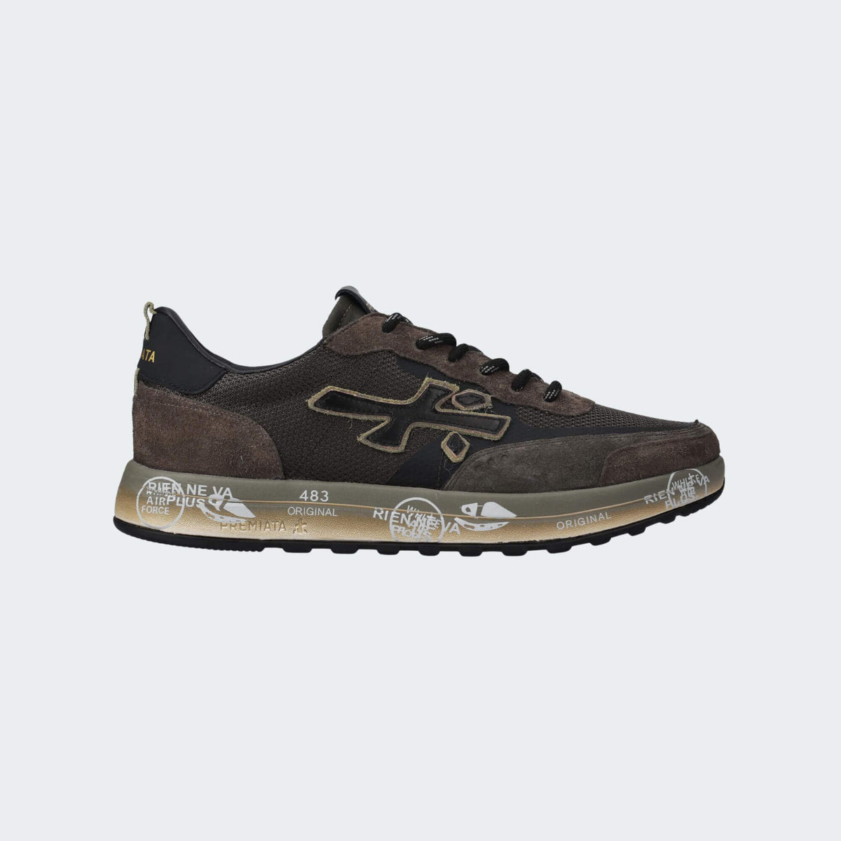 Premiata nous var. 7731 sneakers uomo verde/moro -a/i 2025