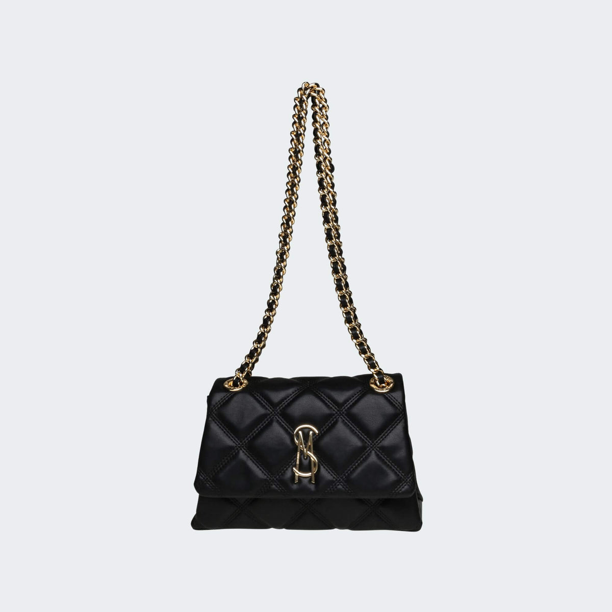 Steve Madden bvoltury  borsa donna nera gold - a/i 2025