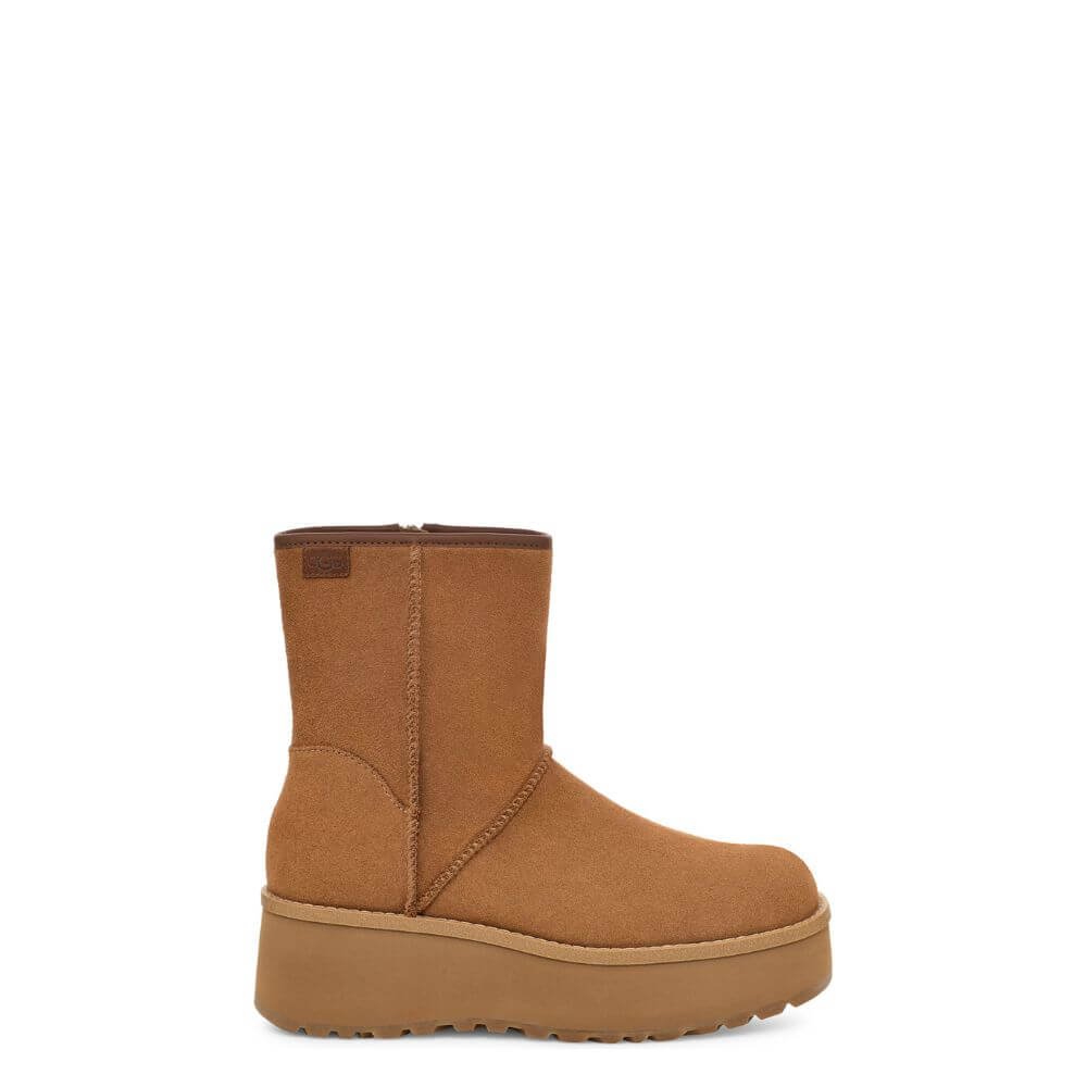 Ugg Cityfun-mid 1158196 tronchetto donna chestnut zeppa- A/I 2024