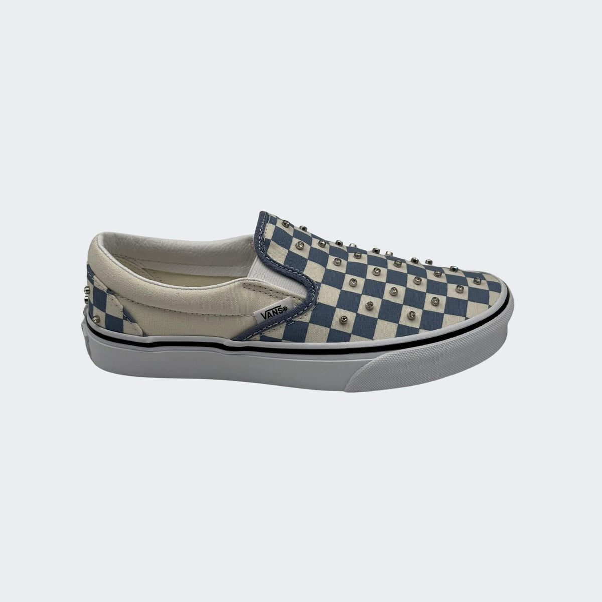 VANS Classic Slip-On rhinestone sneakers donna celeste/bianco-p/e 2026