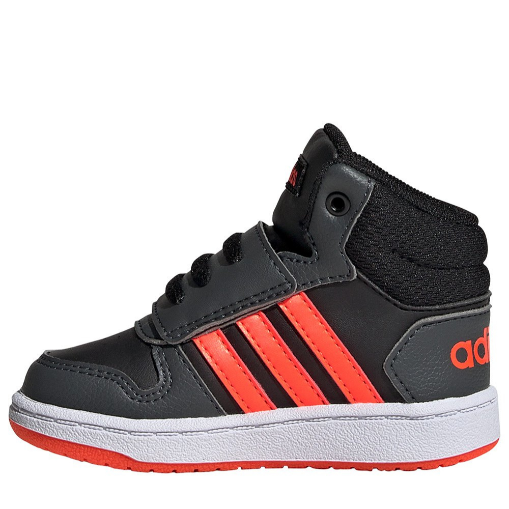 Adidas Hoops mid 2.0 i inb sneaker basket nera bambino