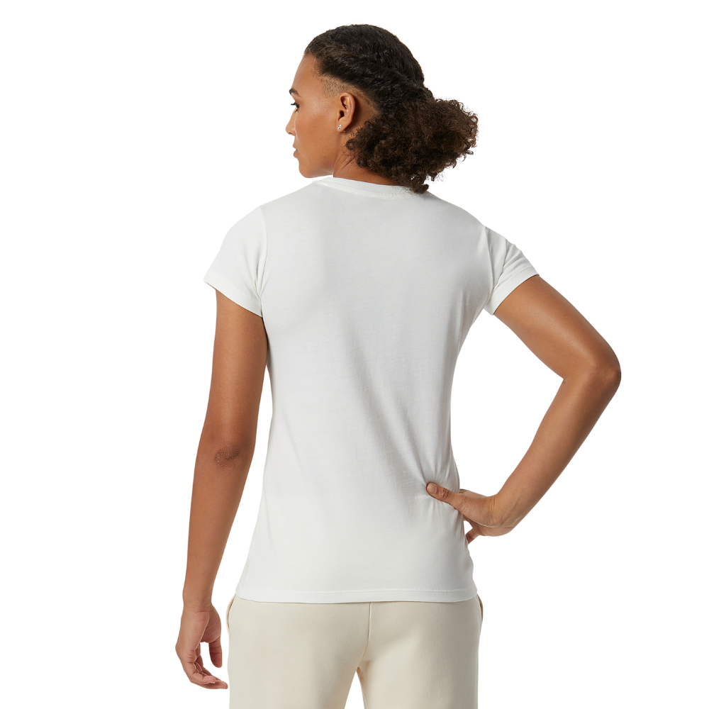 New Balance tshirt maglia donna mezza manica bianca WT91546SST
