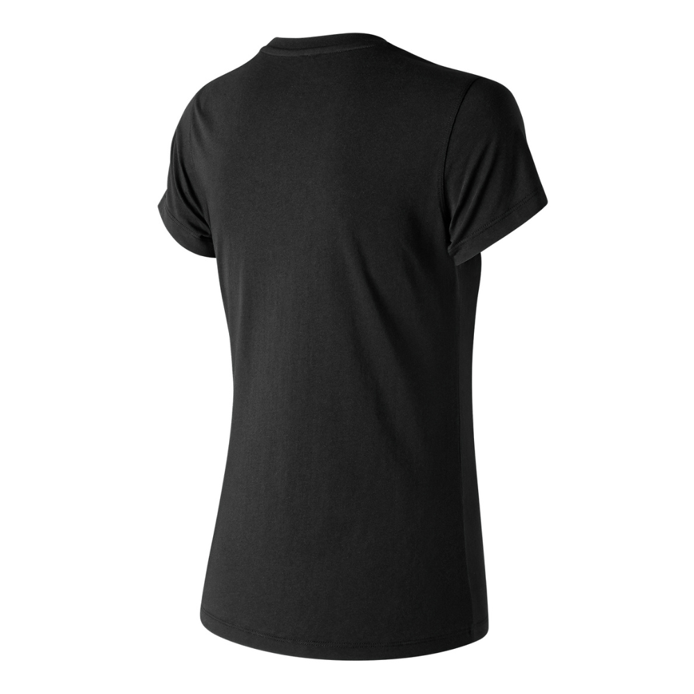New Balance t-shirt maglia donna mezza manica nera WT91546 BK S