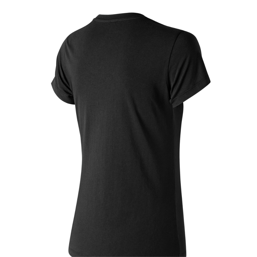 New balance wt91546 bk t-shirt  donna nera- collezione 2022